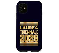 Custodia per iPhone 11 Universitario 2026 Laurea Triennale