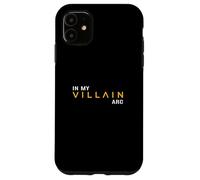 Custodia per iPhone 11 University Varsity, color oro in My Villain Arc Yellow
