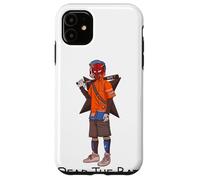 Custodia per iPhone 11 Urban Japanese Anime Devil Masked Read The Bat Warrior