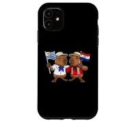 Custodia per iPhone 11 Uruguay Paraguay Radici Bandiera Uruguayana Orgullosa