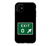 Custodia per iPhone 11 Uscita 0 Zero Cape May NJ New Jersey Shore Parkway Sign