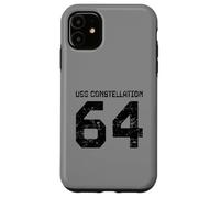 Custodia per iPhone 11 USS Constellation CV-64 - Portaereo stile invecchiato