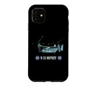 Custodia per iPhone 11 V/STOL aereo militare americano V22 Osprey