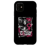 Custodia per iPhone 11 Venere grunge, uno, dea, simbolo, per, potere femminile