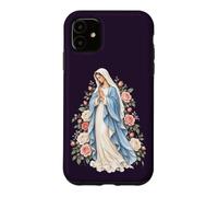 Custodia per iPhone 11 Vergine Maria Preghiera cattolica e devozione mariana
