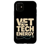 Custodia per iPhone 11 Vet Tech Energy - Stetoscopio tecnico veterinario