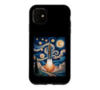 Custodia per iPhone 11 Viaggio di fisica della squadra scientifica del lancio del razzo dello Space Shuttle Nerdy