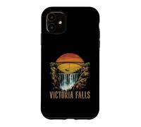 Custodia per iPhone 11 Victoria Falls Bungee Jumping Cercatore di emozioni