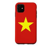 Custodia per iPhone 11 Vietnam Flag Colors Vietnamese Gift for Vietnamese