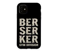 Custodia per iPhone 11 Viking Bodybuilder Viking sollevamento pesi Gym Berserker