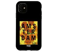 Custodia per iPhone 11 Vincent Van Gogh Amsterdam Girasoli Pittura