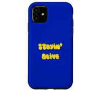 Custodia per iPhone 11 Vintage anni '70 Stayin' Alive