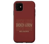 Custodia per iPhone 11 Vintage Freccia Rotta Oklahoma