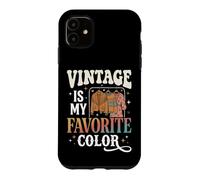 Custodia per iPhone 11 Vintage Is My Favorite Color Acquisti Di Seconda Mano Antico