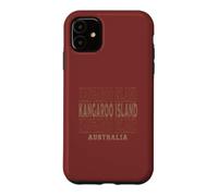 Custodia per iPhone 11 Vintage Kangaroo Island Australia