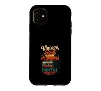 Custodia per iPhone 11 Vintage Soul Digital Mindset Retrò Art