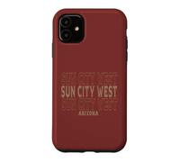 Custodia per iPhone 11 Vintage Sun City West Arizona