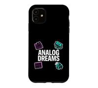 Custodia per iPhone 11 Vintage Synth Audio Engineer Analog Dreams