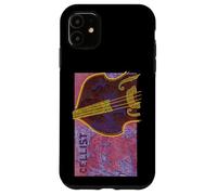 Custodia per iPhone 11 Violoncellista - Band Quartet Sessione Musical Merch \