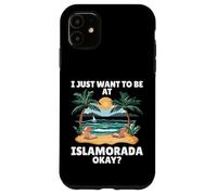 Custodia per iPhone 11 Voglio solo essere a Islamorada Okay Beach