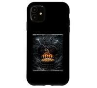 Custodia per iPhone 11 Volante Spaghetti Mostro Pastafari FSM Torta Compleanno Bday