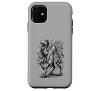 Custodia per iPhone 11 Vuall, gotico, guardiano, di, il, dune, illustrazione