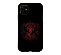Custodia per iPhone 11 Walhalla Corvo Corvi Odins Miti nordici vichinghi