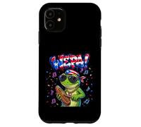 Custodia per iPhone 11 Wepa Coqui Frog Puerto Rico Flag Güiro Music