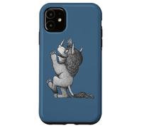 Custodia per iPhone 11 Where the Wild Things Are Drawn Tri-Horned Monster