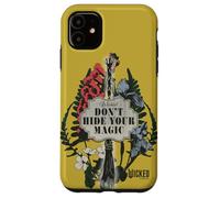 Custodia per iPhone 11 Wicked Don’t Hide Your Magic Floral Broom
