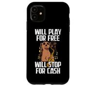 Custodia per iPhone 11 Will play for free sassofono giocatore