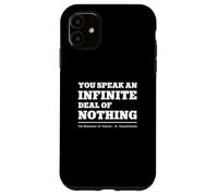 Custodia per iPhone 11 William Shakespeare Cool Funny Citazione Insegnante Regali