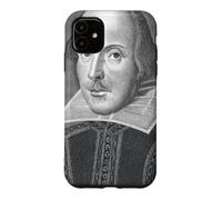 Custodia per iPhone 11 William Shakespeare Ritratto Teatro Scrittore Storico