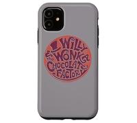 Custodia per iPhone 11 Willy Wonka and the Chocolate Factory Circle Logo