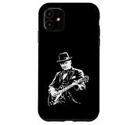 Custodia per iPhone 11 Winston Churchill Suonare Chitarra Design