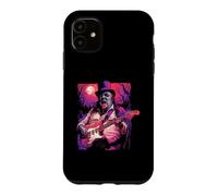 Custodia per iPhone 11 Winston Churchill Vampire Suonare Chitarra British Music Band