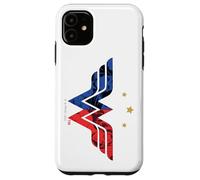 Custodia per iPhone 11 Wonder Woman 80th Two Faces of Diana Prince