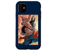 Custodia per iPhone 11 Wonder Woman and Superman Flying Selfie