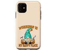 Custodia per iPhone 11 Woodworker Funny Saying Woodworking Gnome For Carpenters