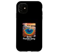Custodia per iPhone 11 Yellowstone Grand Prismatic Spring, Wyoming