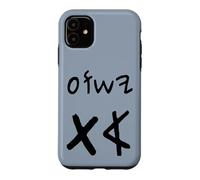 Custodia per iPhone 11 Yeshua Aleph Tav Gesù Primo Ultimo in Ebraico Paleo (nero)