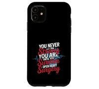 Custodia per iPhone 11 You Never Know Until You Survive Heart Surgery -