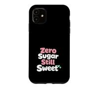 Custodia per iPhone 11 Zero Sugar Lifestyle Keto Low Carb Glucosio Control