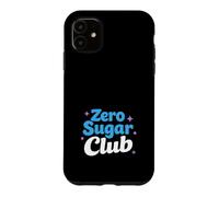 Custodia per iPhone 11 Zero Sugar Lifestyle Keto Low Carb Glucosio Control