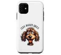 Custodia per iPhone 11 Zero Woofs ha regalato un divertente cane Sassy Doodle Pup Lover