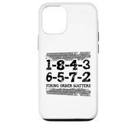 Custodia per iPhone 12/12 Pro 1-8-4-3-6-5-7-2 Questioni di ordine di sparo 18436572 V8 Big Block