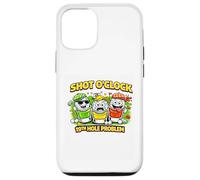 Custodia per iPhone 12/12 Pro 19 ° problema buche, Fairway a Bar Golf Cart Beer Crew Indietro 9