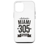 Custodia per iPhone 12/12 Pro 305 Miami Codice Area Distressed Authentic USA