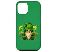 Custodia per iPhone 12/12 Pro 67 Six Seven Meme St Patricks Day Gnomo divertente trifoglio irlandese