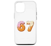 Custodia per iPhone 12/12 Pro 67 - Sixty Seven Numero 67 Gelato a nido d'ape Sei Sette Meme